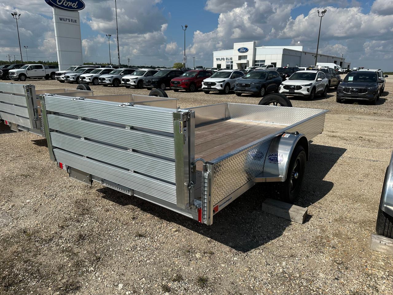 2026 Stronghaul Utility Trailer  76" x 12' Stronghaul Solid Side Photo5