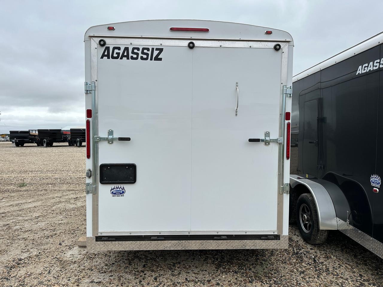 2025 Agassiz Trailer 7 x 14' Agassiz Trailer Ramp Door Photo3