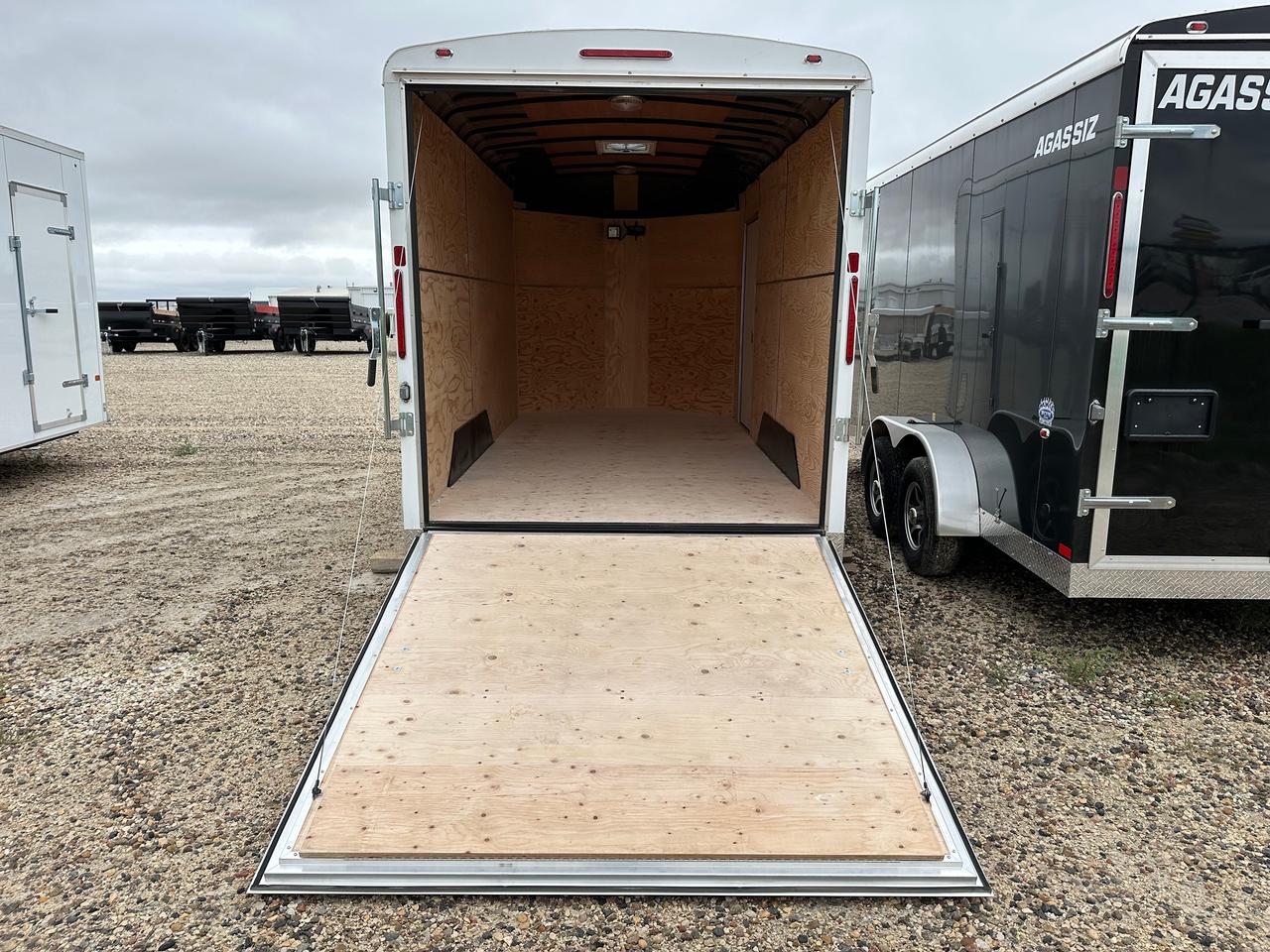2025 Agassiz Trailer 7 x 14' Agassiz Trailer Ramp Door Photo4