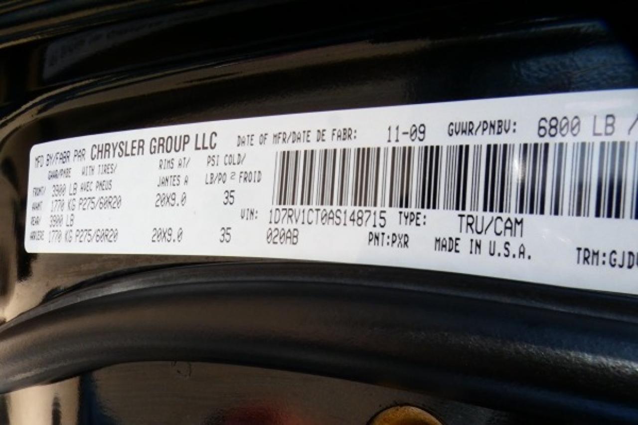 2010 Dodge Ram 1500 Laramie 4WD Crew 5.7L HEMI w/H&C L, Htd wheel - Photo #20