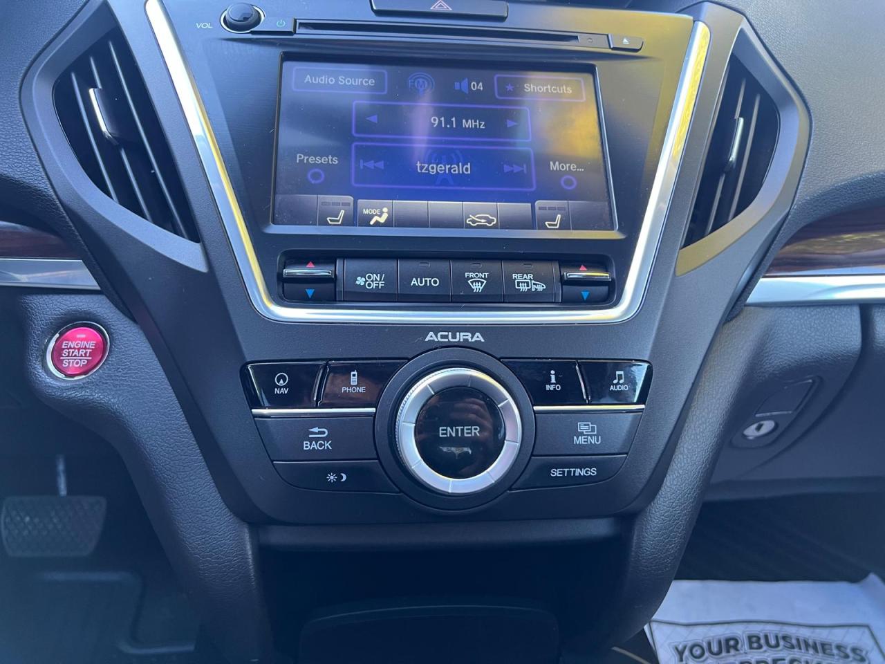 2014 Acura MDX Technology Pkg No Accident Low Kms Heated Seats - Photo #33