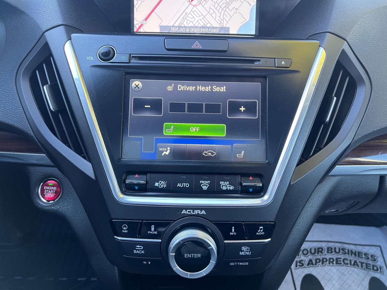 2014 Acura MDX Technology Pkg No Accident Low Kms Heated Seats - Photo #31