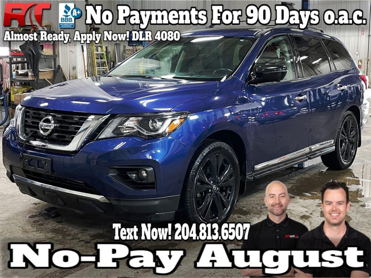 Used 2017 Nissan Pathfinder Platinum for sale in Winnipeg, MB