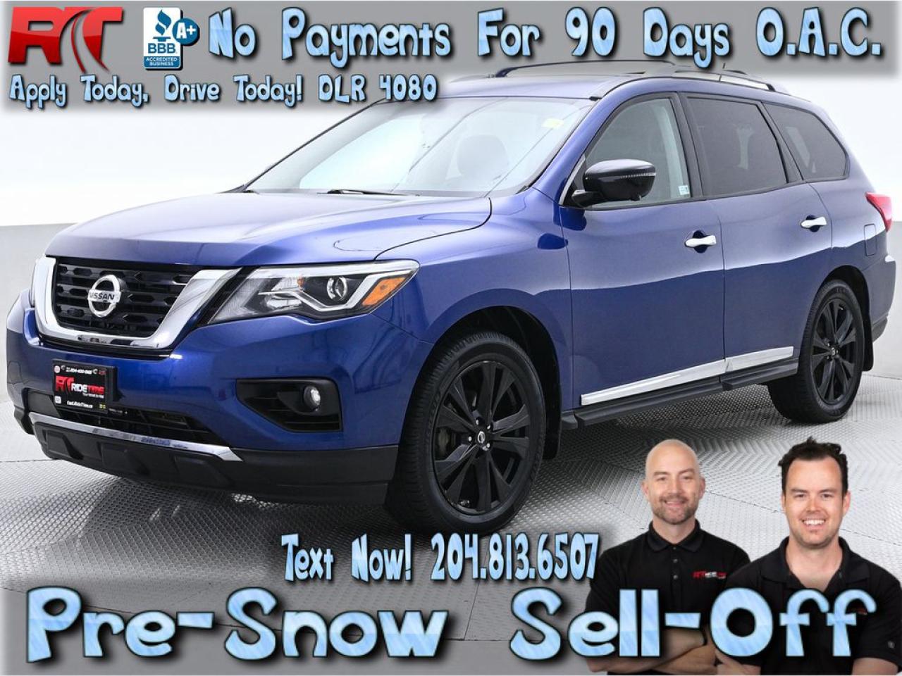 Used 2017 Nissan Pathfinder Platinum for sale in Winnipeg, MB