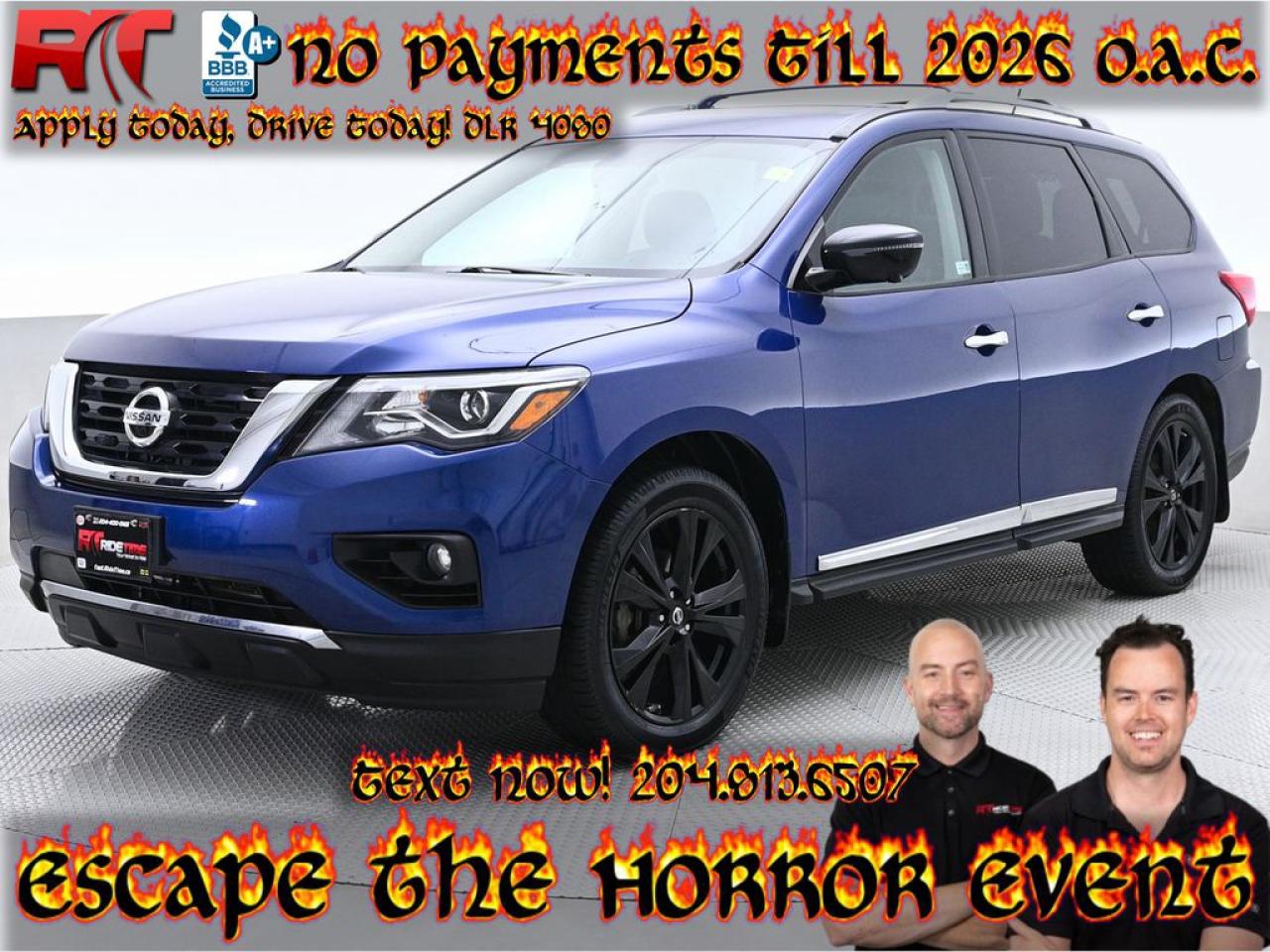 Used 2017 Nissan Pathfinder Platinum for sale in Winnipeg, MB