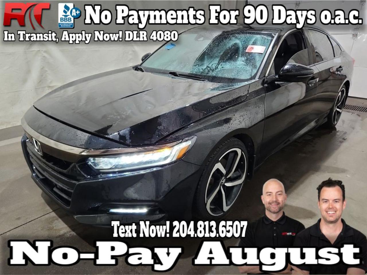 Used 2018 Honda Accord Sedan Sport for sale in Winnipeg, MB