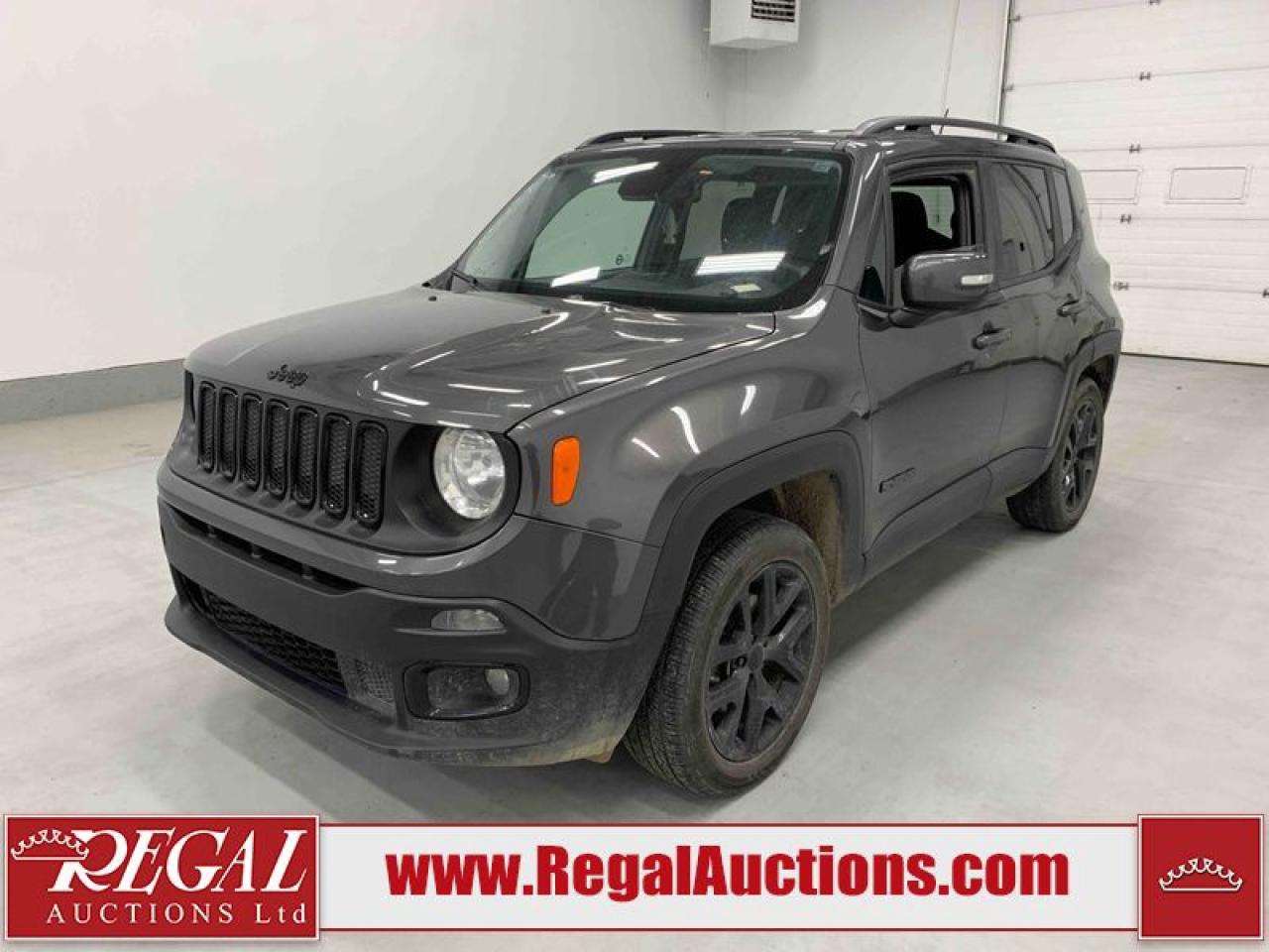 Used 2017 Jeep Renegade North for sale in Calgary, AB
