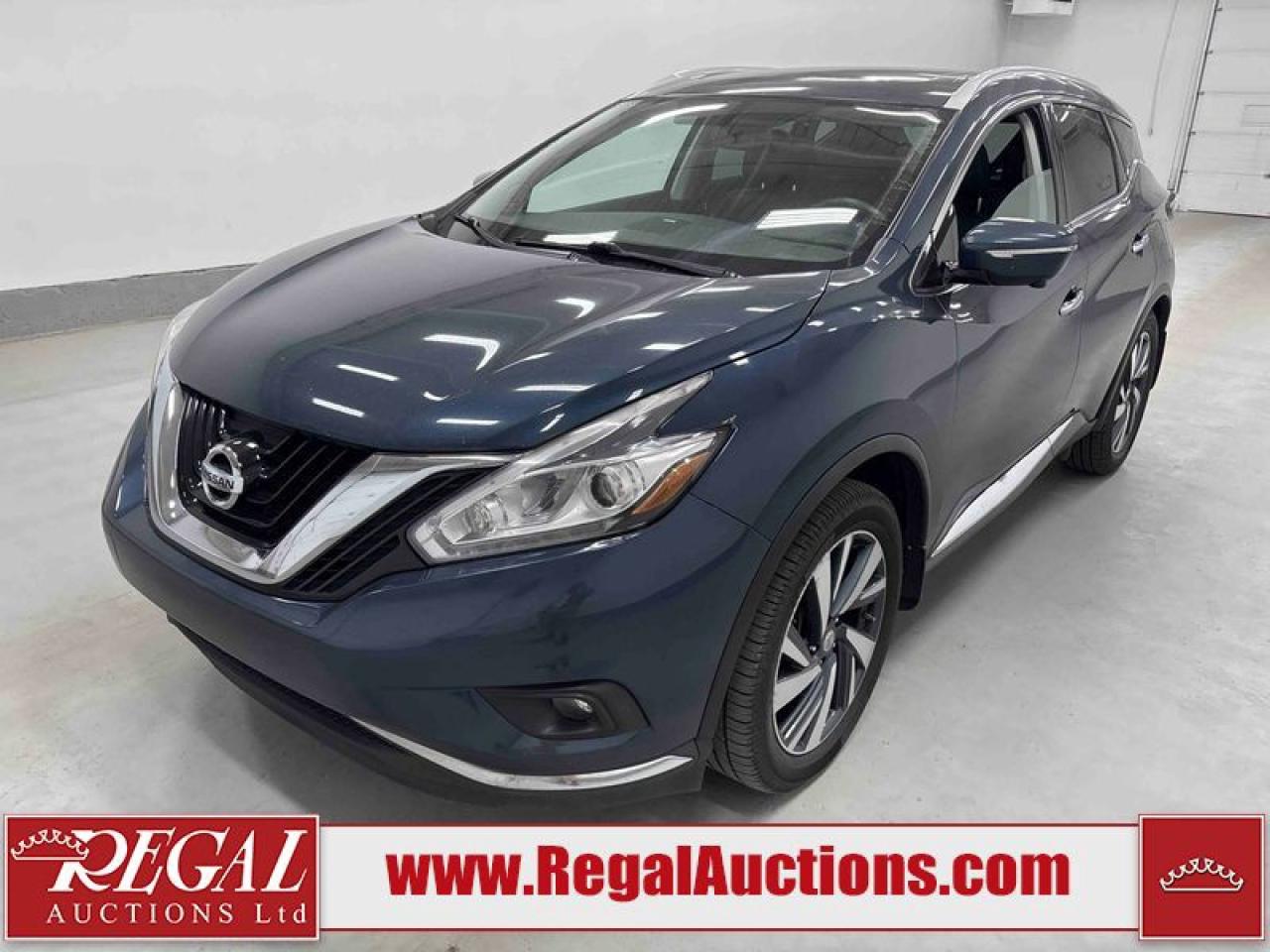 Used 2015 Nissan Murano Platinum for sale in Calgary, AB