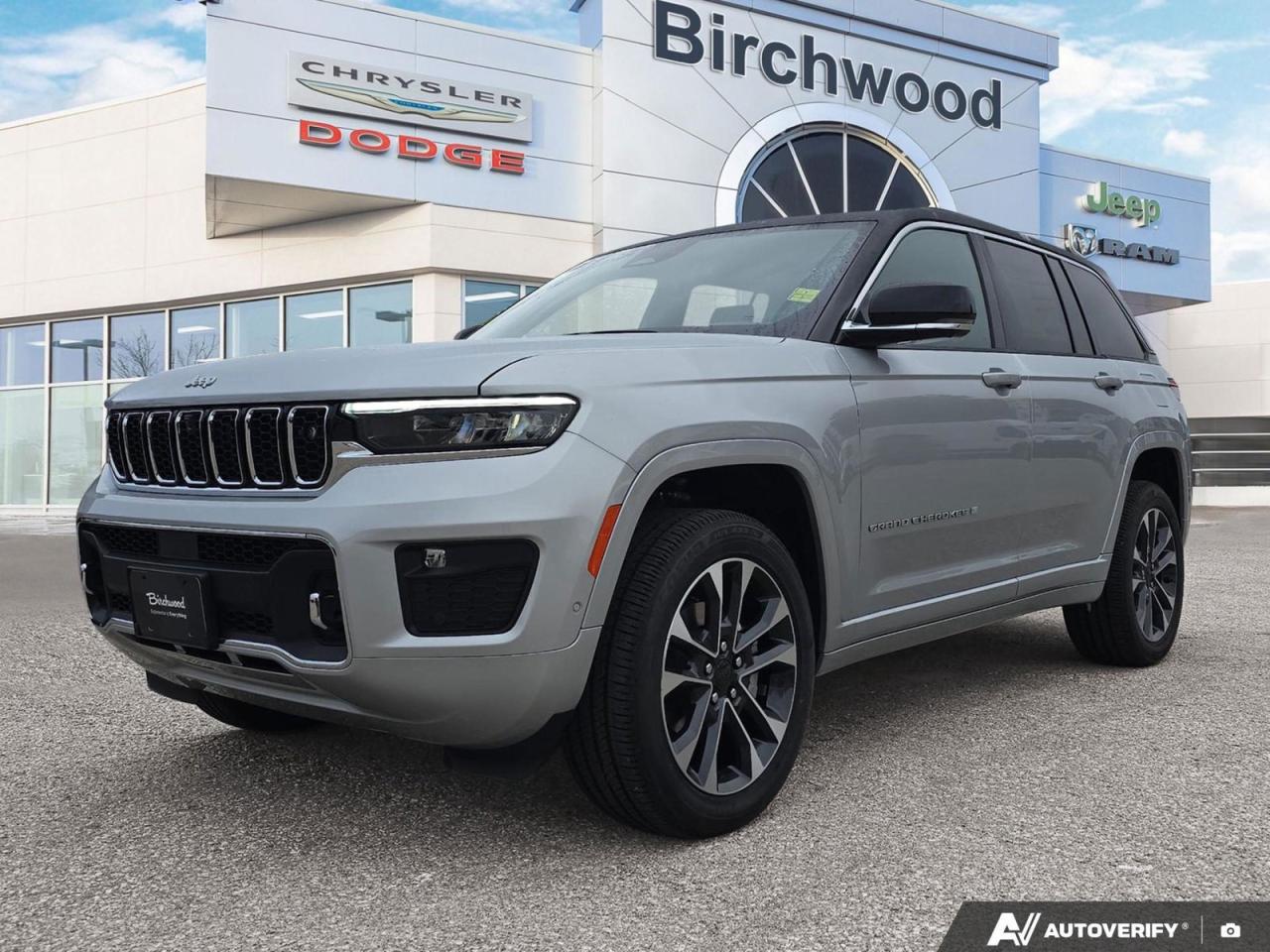 New 2025 Jeep Grand Cherokee Overland | 0% Financing for up to 72 Months for sale in Winnipeg, MB