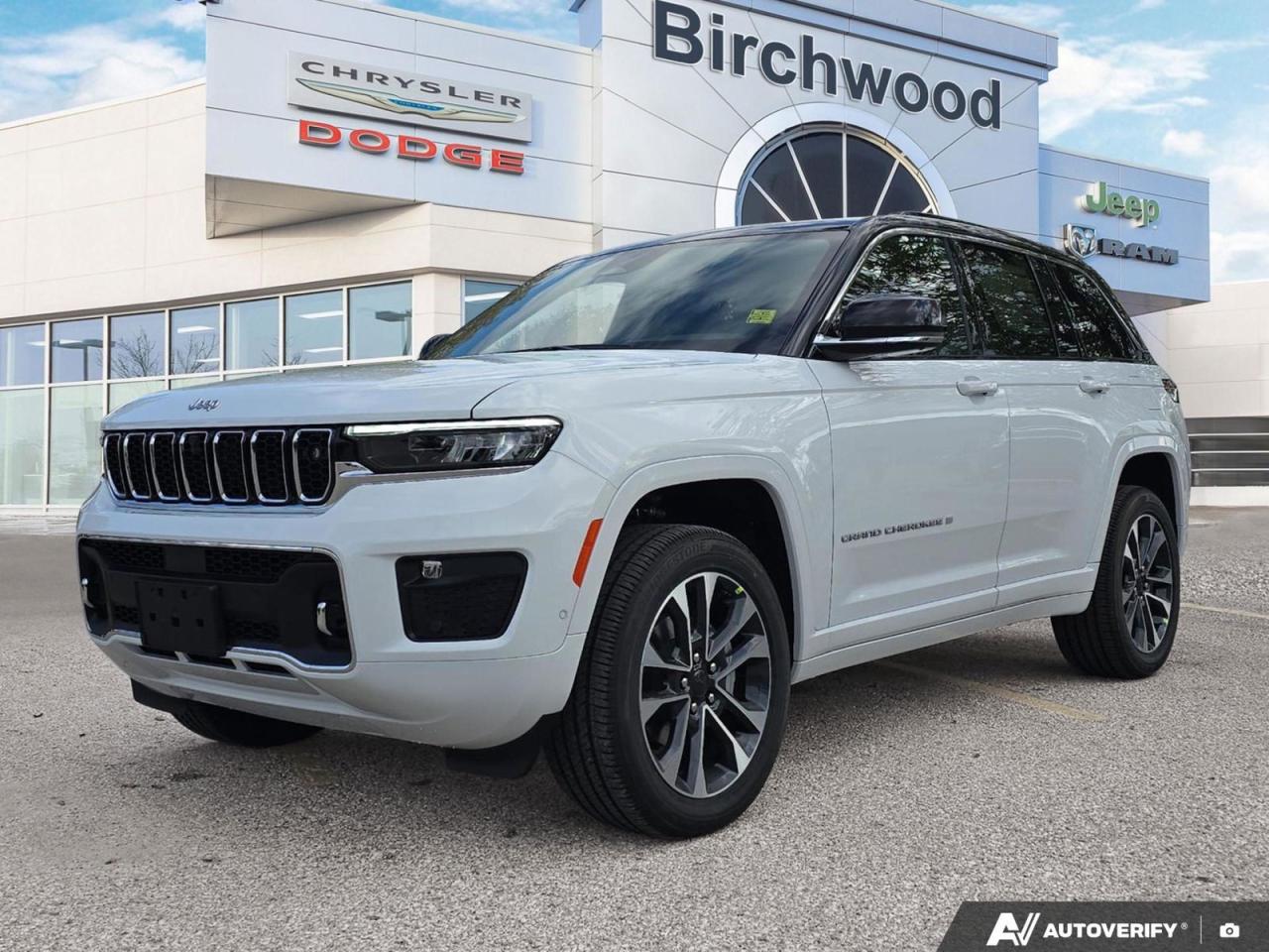 New 2025 Jeep Grand Cherokee Overland 0% Financing for up to 72 Months for sale in Winnipeg, MB