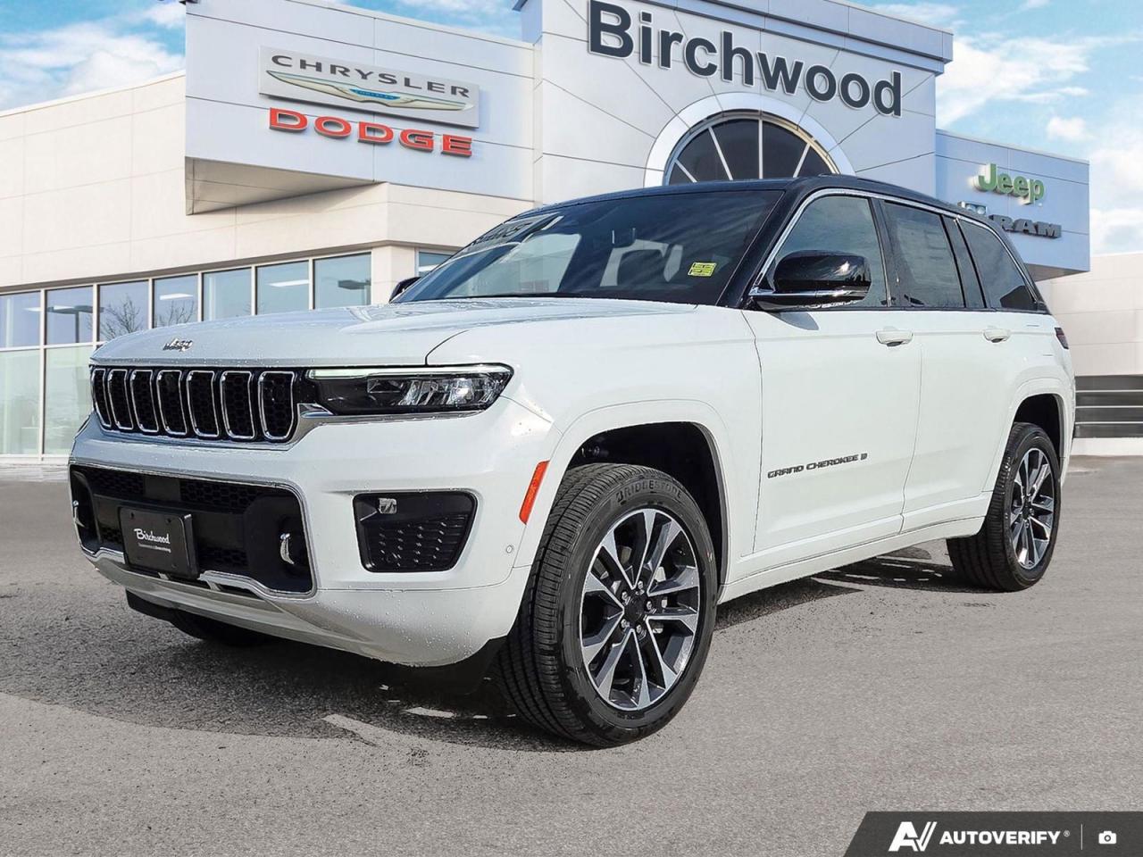 New 2025 Jeep Grand Cherokee Overland 0% Financing for up to 72 Months for sale in Winnipeg, MB