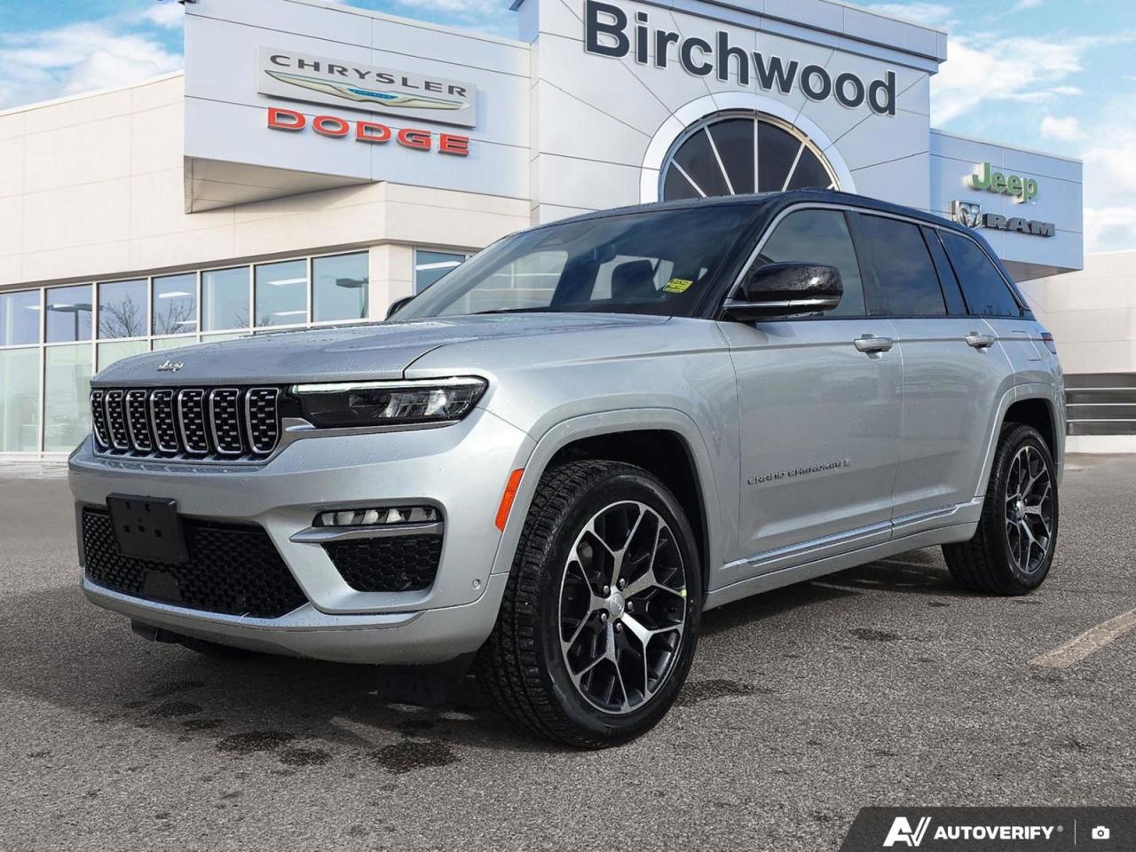New 2025 Jeep Grand Cherokee Summit Reserve | 0% Financing for up to 72 Months for sale in Winnipeg, MB