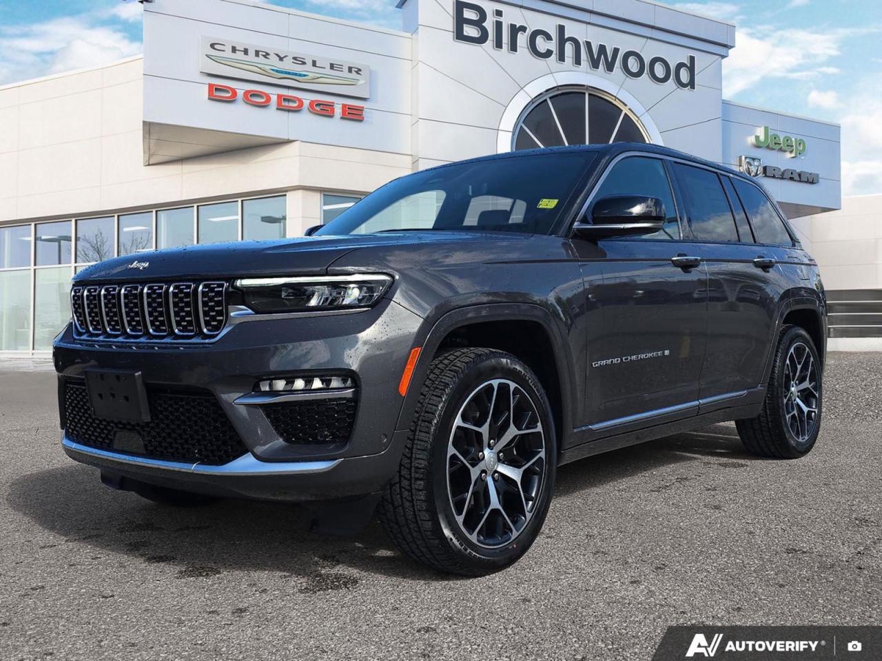 New 2025 Jeep Grand Cherokee Summit Reserve | 0% Financing for up to 72 Months for sale in Winnipeg, MB