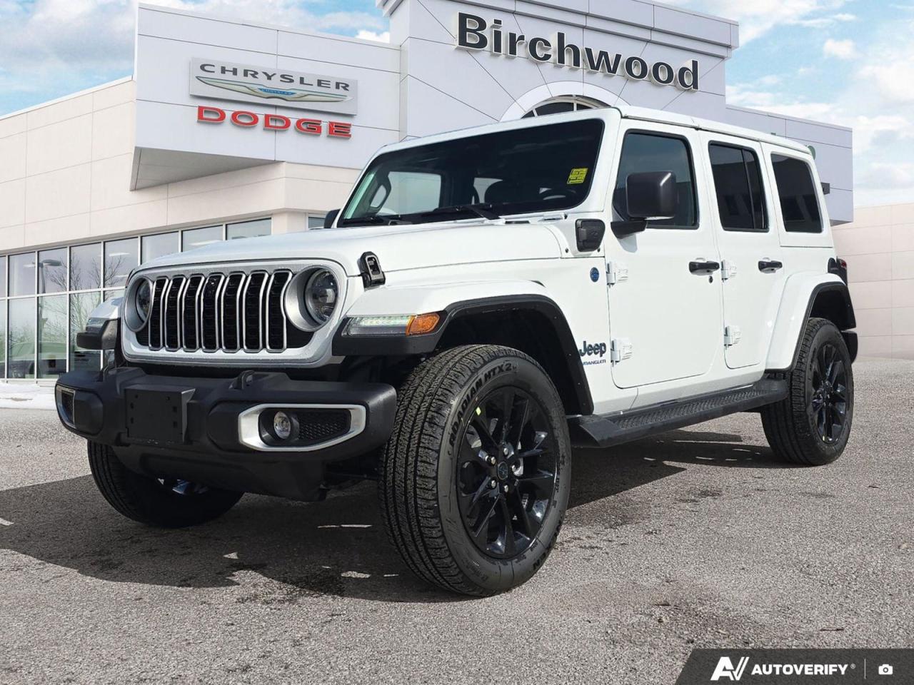 New 2025 Jeep Wrangler 4xe Sahara | Winter Tires Included! | Black Friday All Month! | for sale in Winnipeg, MB