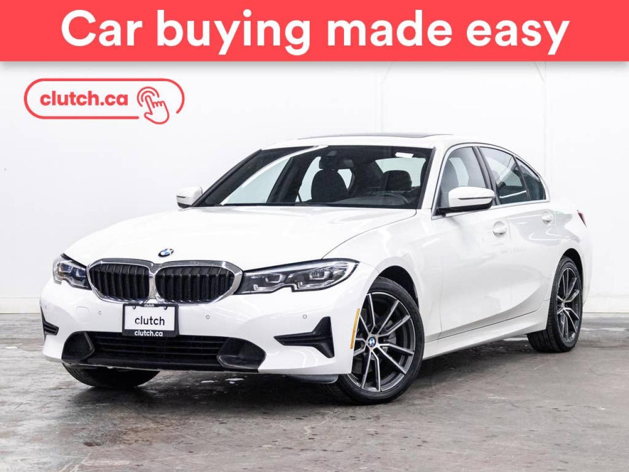 Used 2019 BMW 3 Series 330i xDrive AWD w/ Apple CarPlay, Nav, Sunroof for sale in Toronto, ON