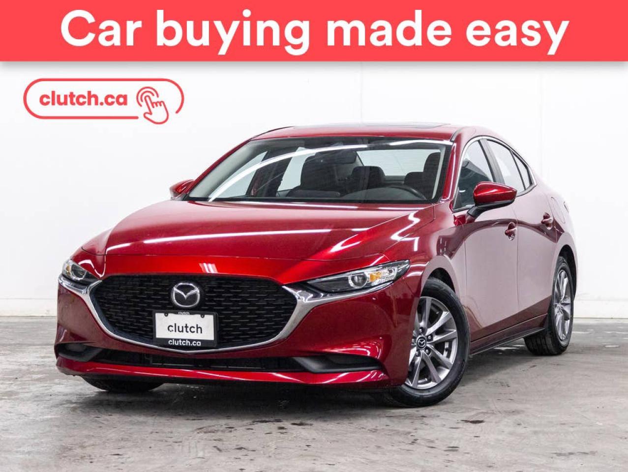 Used 2019 Mazda MAZDA3 GS w/ Apple CarPlay & Android Auto, Power Moonroof, Nav for sale in Toronto, ON