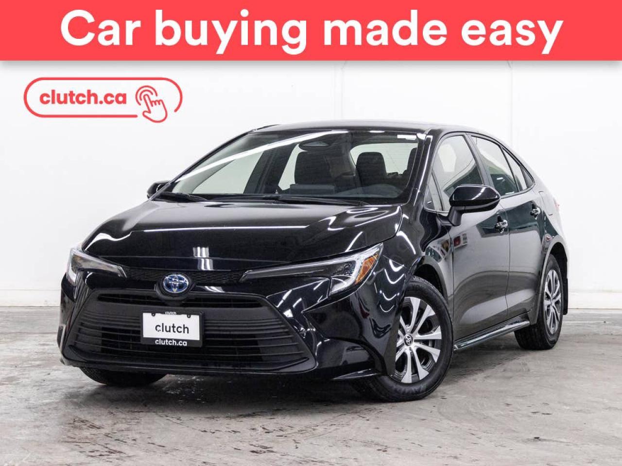 Used 2023 Toyota Corolla Hybrid LE w// Apple CarPlay & Android Auto, Front Heated Seats, Rearview Cam for sale in Toronto, ON