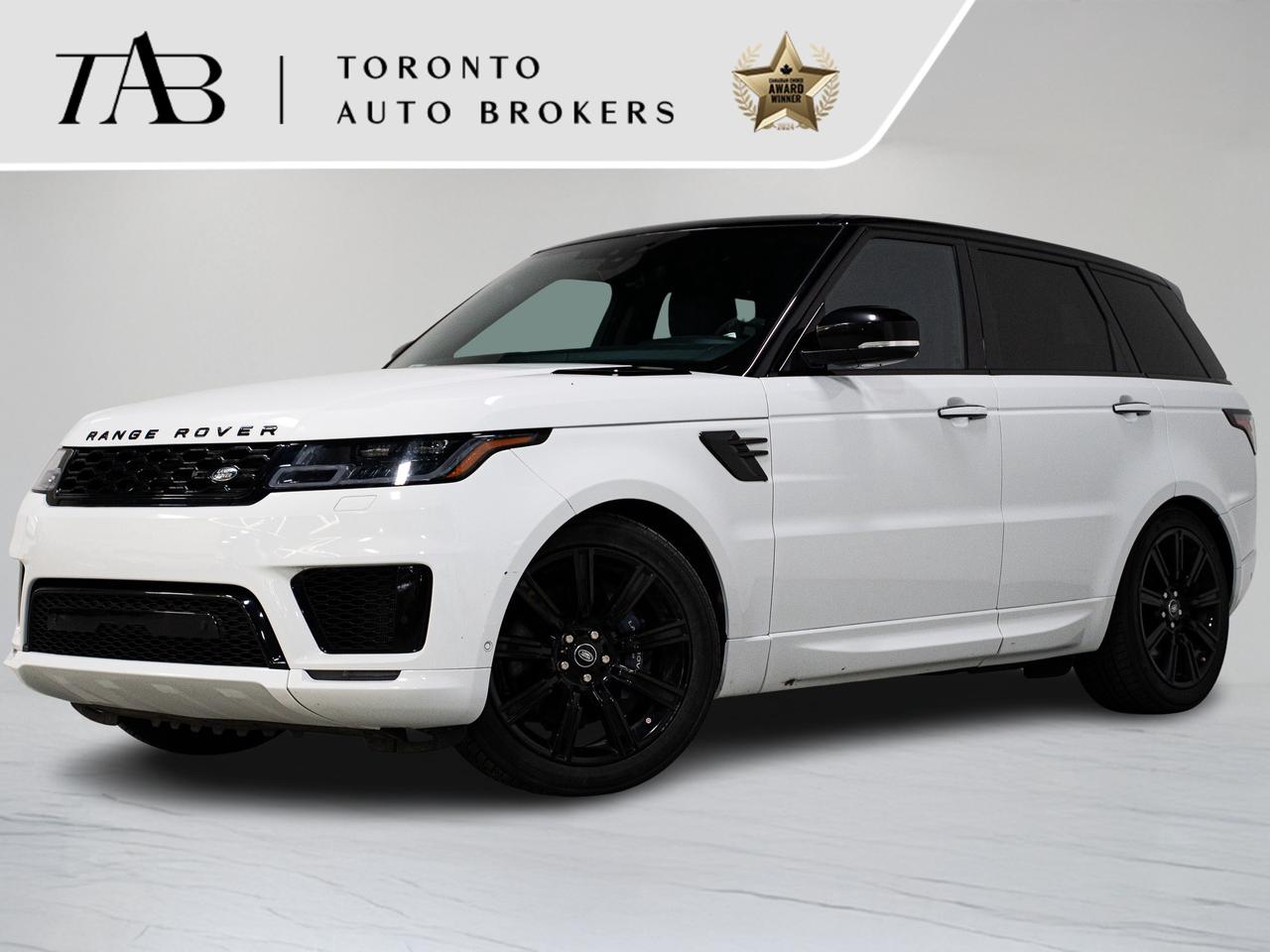 The 2022 Land Rover Range Rover Sport HST combines power, presence, and premium comfort with its mild hybrid straight-6 engine and refined all-wheel drive capability. Finished in white with a contrast roof and panoramic sunroof, this SUV balances performance with luxury, offering an engaging drive while surrounding passengers in premium leather, ambient lighting, and advanced driver assistance features. Enhanced by a Meridian premium audio system and versatile technology, this Canadian vehicle comes with a clean Carfax and is covered under factory warranty until February 11, 2026.

Key Features Include
Panoramic Sunroof
Meridian Premium Surround Sound
Premium Leather Upholstery
Heated and Ventilated Front Seats
Heated Rear Seats
Hard Drive Navigation with Real-Time Traffic
Blind Spot Monitoring with Rear Cross Traffic Alert
Adaptive Cruise Control with Lane Keep Assist
21" Aluminum Alloy Wheels
Surround View Camera System

NOW OFFERING 3 MONTH DEFERRED FINANCING PAYMENTS ON APPROVED CREDIT. 

WE OFFER THE BEST FINANCE RATES, AND DONT CHARGE ANY FINANCING FEE 

Looking for a top-rated pre-owned luxury car dealership in the GTA? Look no further than Toronto Auto Brokers (TAB)! Were proud to have won multiple awards, including the 2024 AutoTrader Best Priced Dealer, the 2024 CarGurus Award, the 2025 Top Choice Award, the 2025 Consumer Satisfaction Award, the 2025 Canadian Choice Award, the 2025 Three Best Rated Dealer Award, and many more!

With 30 years of experience serving the Greater Toronto Area, TAB is a respected and trusted name in the pre-owned luxury car industry. Our 30,000 sq.Ft indoor showroom is home to a wide range of luxury vehicles from top brands like BMW, Mercedes-Benz, Audi, Porsche, Land Rover, Jaguar, Aston Martin, Bentley, Maserati, and more. And we dont just serve the GTA, were proud to offer our services to all cities in Canada, including Vancouver, Montreal, Calgary, Edmonton, Winnipeg, Saskatchewan, Halifax, and more.

At TAB, were committed to providing a no-pressure environment and honest work ethics. As a family-owned and operated business, we treat every customer like family and ensure that every interaction is a positive one. Come experience the TAB Lifestyle at its truest form, luxury car buying has never been more enjoyable and exciting!

We offer a variety of services to make your purchase experience as easy and stress-free as possible. From competitive and simple financing and leasing options to extended warranties, aftermarket services, and full history reports on every vehicle, we have everything you need to make an informed decision. We welcome every trade, even if youre just looking to sell your car without buying, and when it comes to financing or leasing, we offer same day approvals, with access to over 50 lenders, including all of the banks in Canada. Feel free to check out your own Equifax credit score without affecting your credit score, simply click on the Equifax tab above and see if you qualify.

So if youre looking for a luxury pre-owned car dealership in Toronto, look no further than TAB! We proudly serve the GTA, including Toronto, Etobicoke, Woodbridge, North York, York Region, Vaughan, Thornhill, Richmond Hill, Mississauga, Scarborough, Markham, Oshawa, Peteborough, Hamilton, Newmarket, Orangeville, Aurora, Brantford, Barrie, Kitchener, Niagara Falls, Oakville, Cambridge, Kitchener, Waterloo, Guelph, London, Windsor, Orillia, Pickering, Ajax, Whitby, Durham, Cobourg, Belleville, Kingston, Ottawa, Montreal, Vancouver, Winnipeg, Calgary, Edmonton, Regina, Halifax, and more.

Call us today or visit our website to learn more about our inventory and services. And remember, all prices exclude applicable taxes and licensing, and vehicles can be certified at an additional cost of $999.


Awards:
  * ALG Canada Residual Value Awards