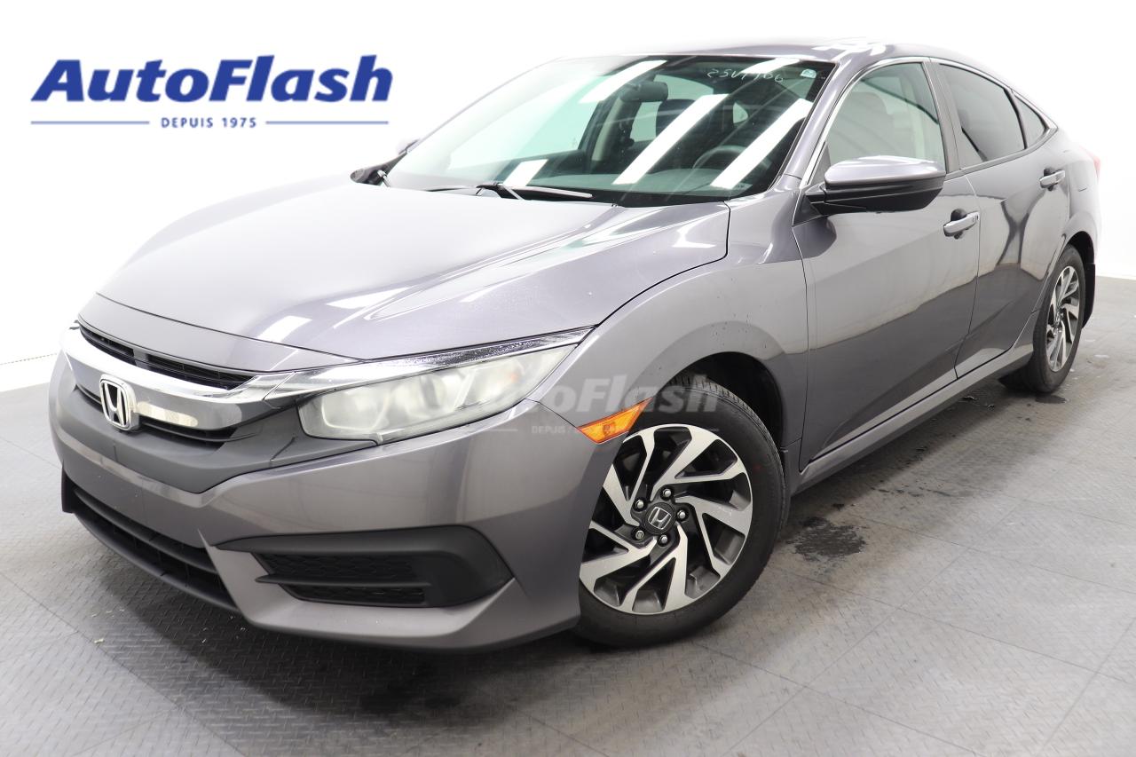 Used 2016 Honda Civic Sedan EX, TOIT OUVRANT, SIÈGES CHAUFFANTS, BLUETOOTH for sale in Saint-Hubert, QC