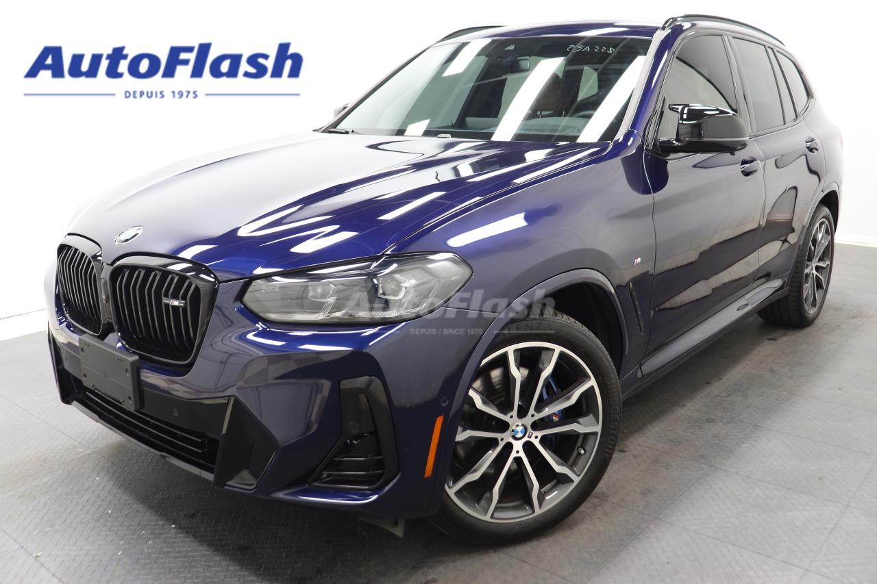 Used 2023 BMW X3 M40I XDRIVE PREMIUM ENHANCED, HUD, 340HP for sale in Saint-Hubert, QC