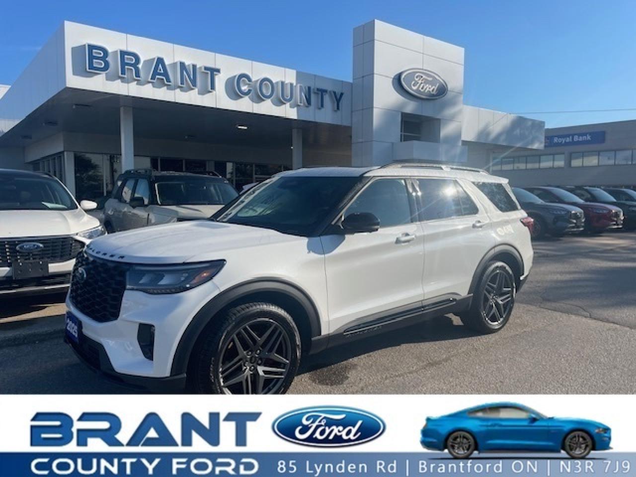 Used 2025 Ford Explorer ST-LINE | STREET PACK |  MOONROOF | 2.3L | for sale in Brantford, ON