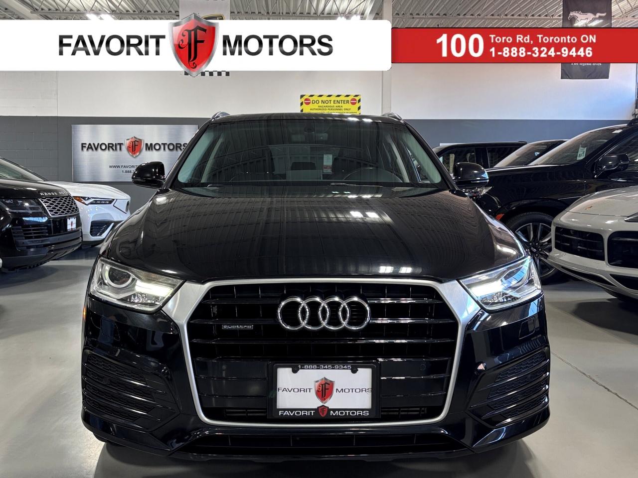 Used 2018 Audi Q3 Progressiv|QUATTRO|TIPTRONIC|NAV|PANOROOF|LEATHER| for sale in North York, ON