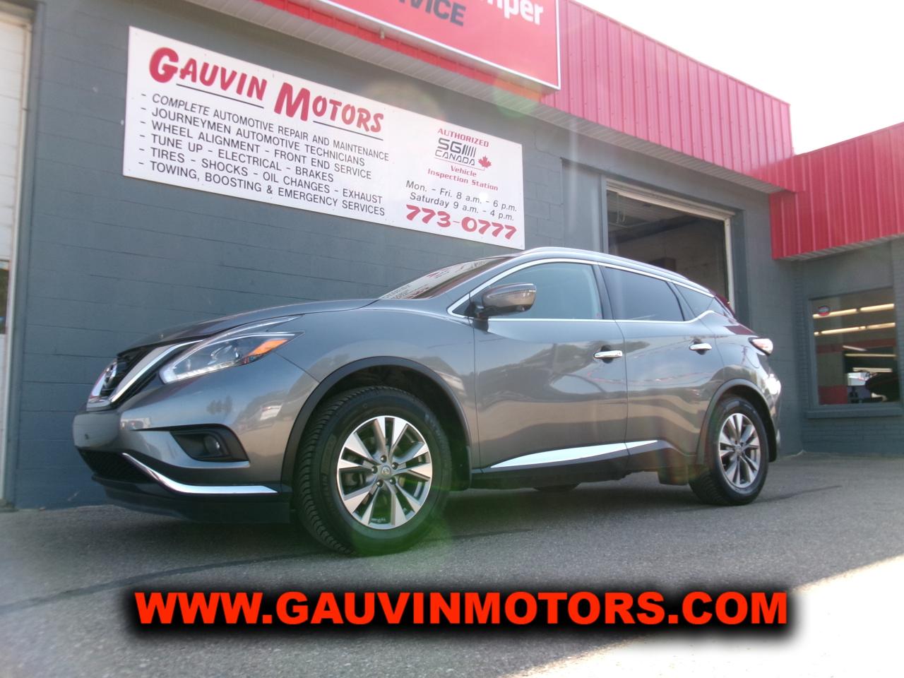 Used 2018 Nissan Murano AWD Pano Roof, Nav, P. Seats & More! Save $$$ for sale in Swift Current, SK