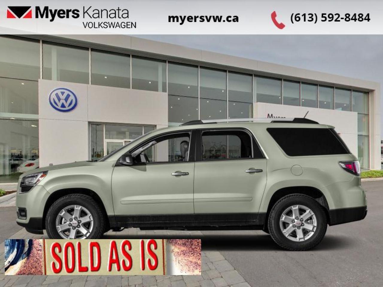 Used 2016 GMC Acadia SLE  - Bluetooth -  Touch Screen for sale in Kanata, ON