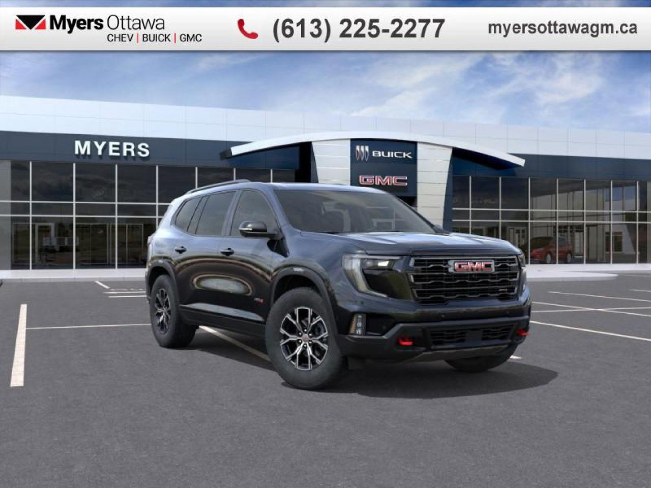 New 2026 GMC Acadia AT4  ACADIA AT4, SUNROOF, LUXURY PACKAGE for sale in Ottawa, ON