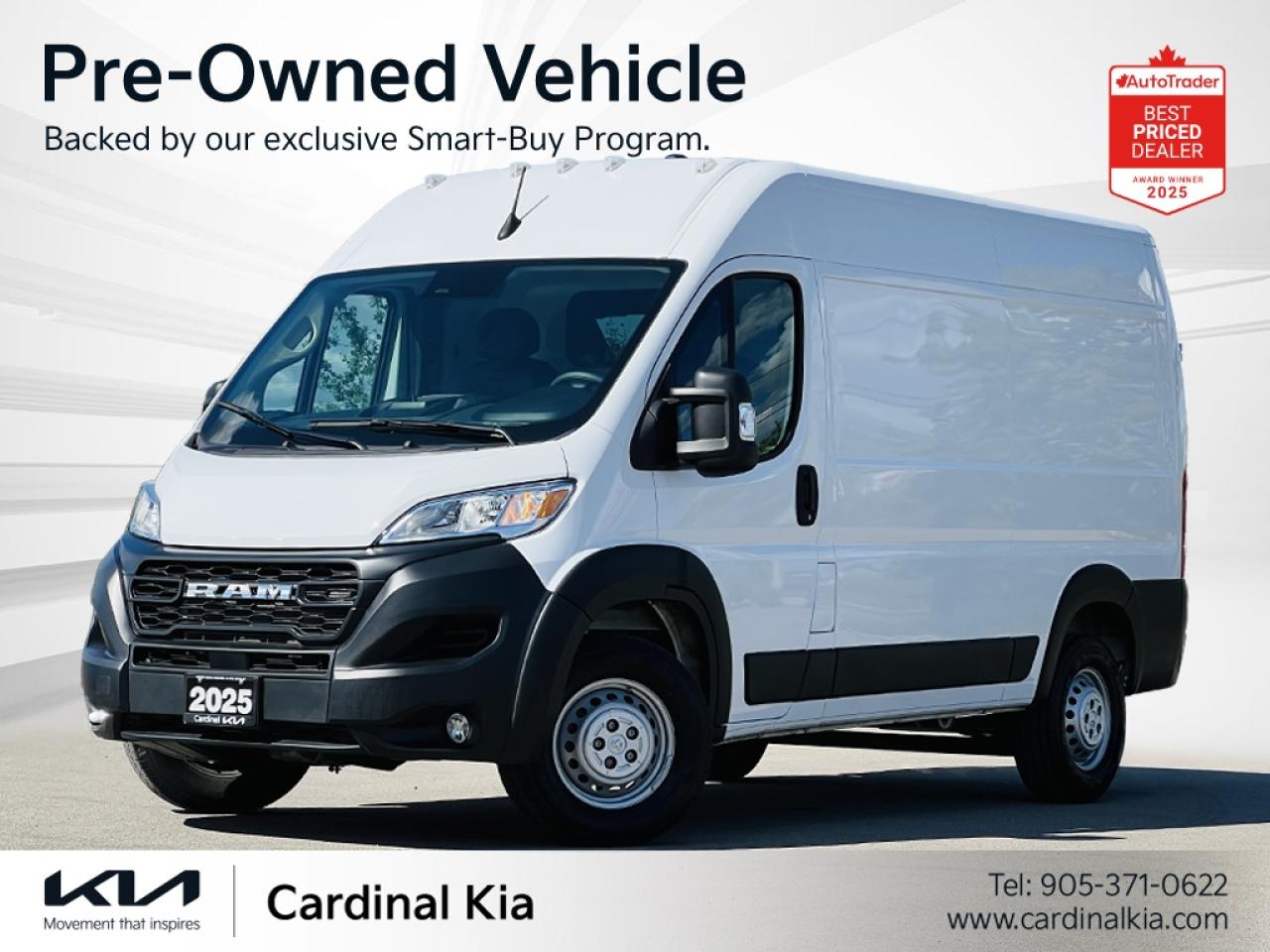 Used 2025 RAM Cargo Van ProMaster TRADESMAN for sale in Niagara Falls, ON