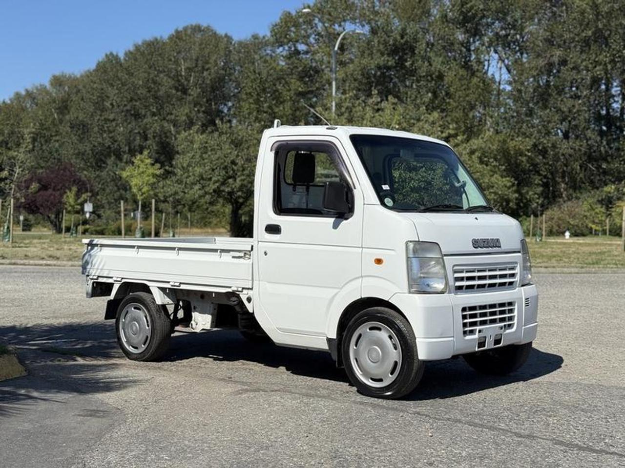 2009 Suzuki Carry JDM Kei Pickup Truck 4WD Right Hand Drive, 3 Cylinder, 3 cylinder, 2 door, manual, 4WD, air conditioning, AM/FM radio, white exterior, grey interior. This item is currently OFFSITE. You must register an appointment with our office to schedule an offsite viewing. Appointments must be made a minimum of one business day in advance (and as defined by the days that Repo.com is open for business) before your appointment can be scheduled and confirmed. We may, at our own discretion, instead opt to transport smaller items to Repo.coms main yard for viewing purposes.  $11,930.00 plus $375 processing fee, $12,305.00 total payment obligation before taxes.   Listing report, warranty, contract commitment cancellation fee, financing available on approved credit (some limitations and exceptions may apply). All above specifications and information is considered to be accurate but is not guaranteed and no opinion or advice is given as to whether this item should be purchased. We do not allow test drives due to theft, fraud, acts of vandalism and undetectable impaired driving. Instead we provide the following benefits: Complimentary Warranty (with options to extend), Limited Money Back Satisfaction Guarantee on Fully Completed Contracts, Contract Commitment Cancellation, and an Open-Ended Sell-Back Option. Ask seller for details or call 604-522-REPO(7376) to confirm listing availability.