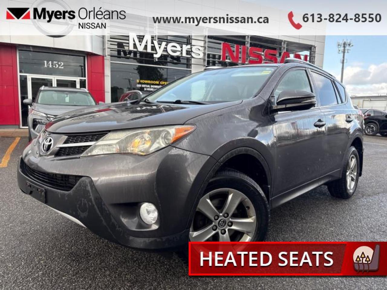 Used 2015 Toyota RAV4 XLE  - Sunroof -  Heated Seats for sale in Orleans, ON