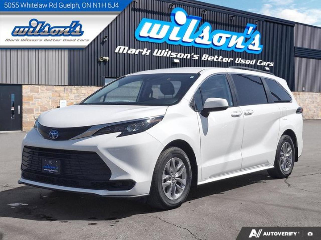 Used 2024 Toyota Sienna LE AWD Hybrid | Heated Seats + Steering | Adaptive Cruise | Blind Spot | Carplay | Rear Cam & More ! for sale in Guelph, ON