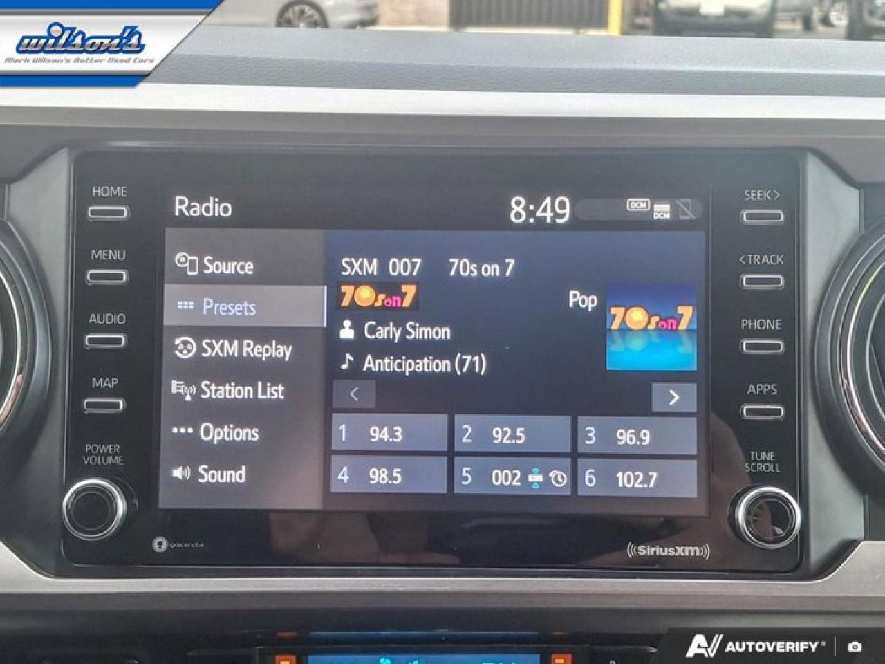 2023 Toyota Tacoma SR5 Crew 4X4 | Long Box | Power Seat | Heated Seats | CarPlay + Android | Rear Camera | and More ! Photo