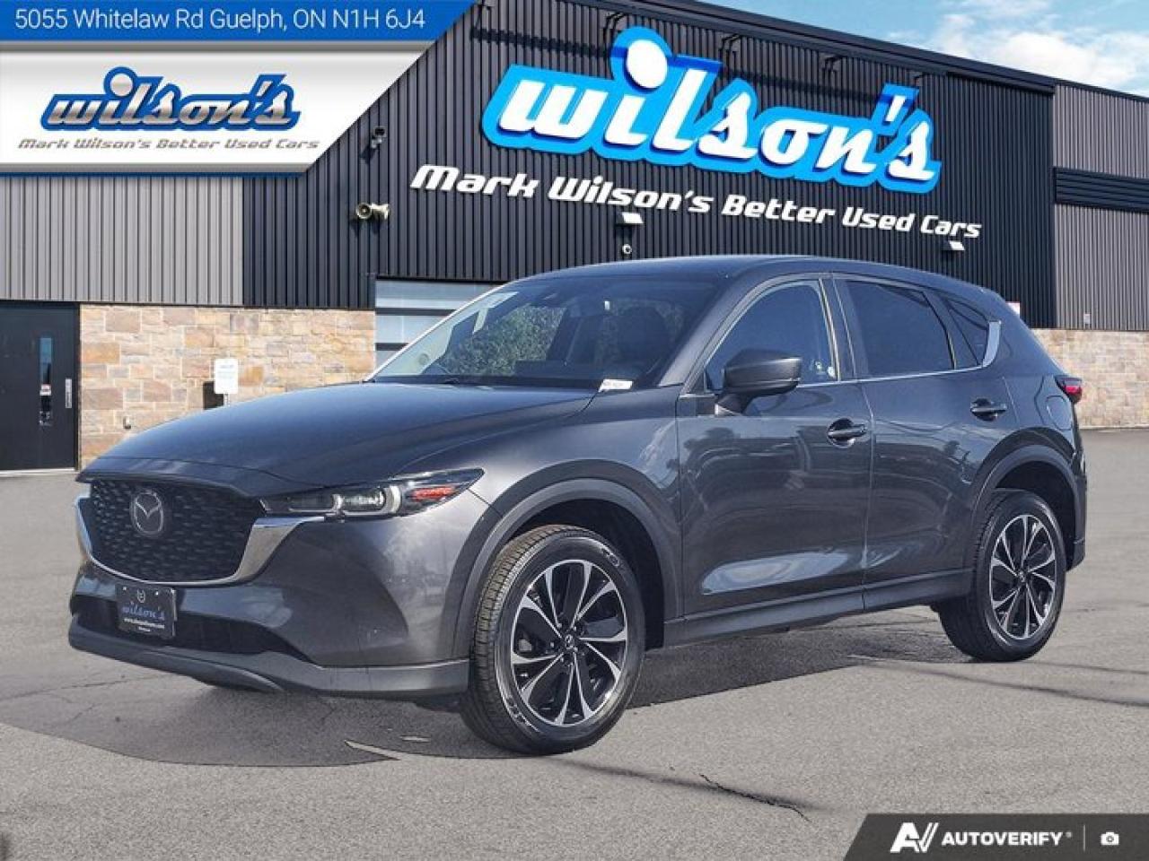 Used 2022 Mazda CX-5 GS  AWD | Sunroof | Adaptive Cruise | Heated Steering + Seats | CarPlay + Android | and More! for sale in Guelph, ON