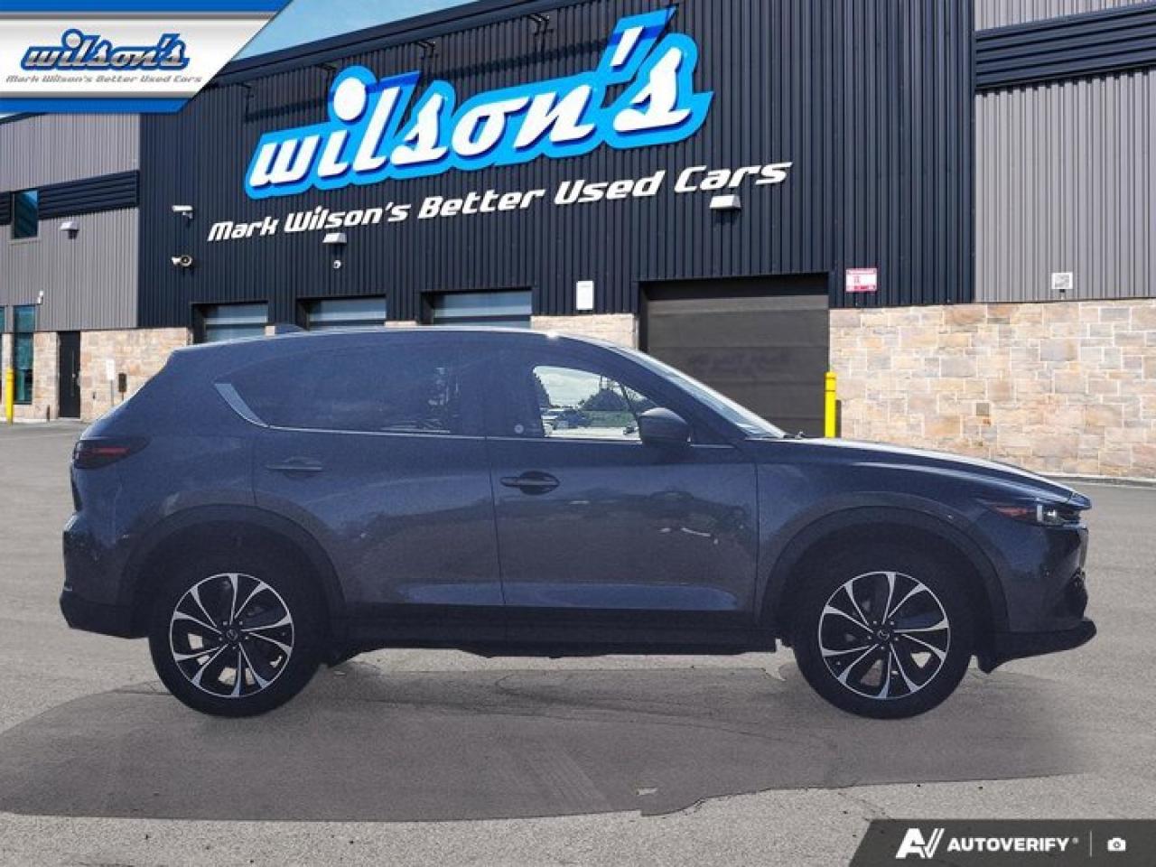 2022 Mazda CX-5 GS  AWD | Sunroof | Adaptive Cruise | Heated Steering + Seats | CarPlay + Android | and More! Photo