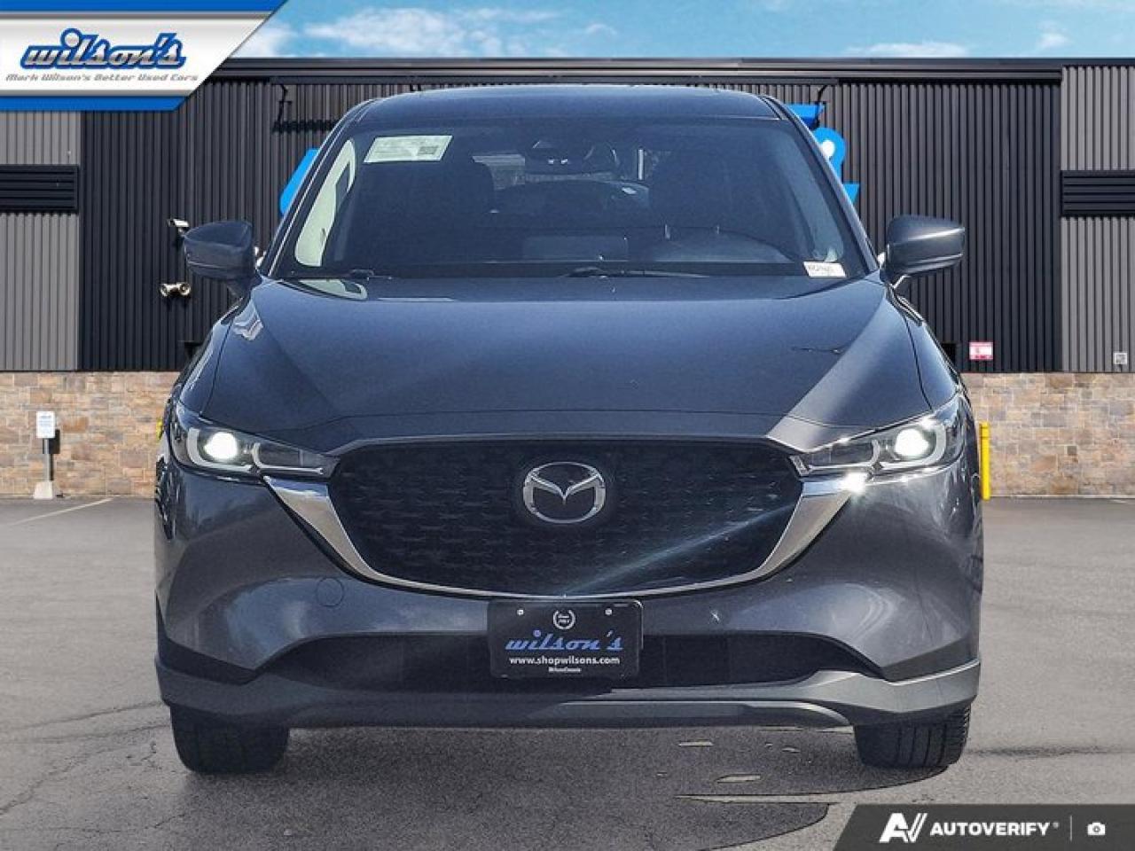 2022 Mazda CX-5 GS  AWD | Sunroof | Adaptive Cruise | Heated Steering + Seats | CarPlay + Android | and More! Photo