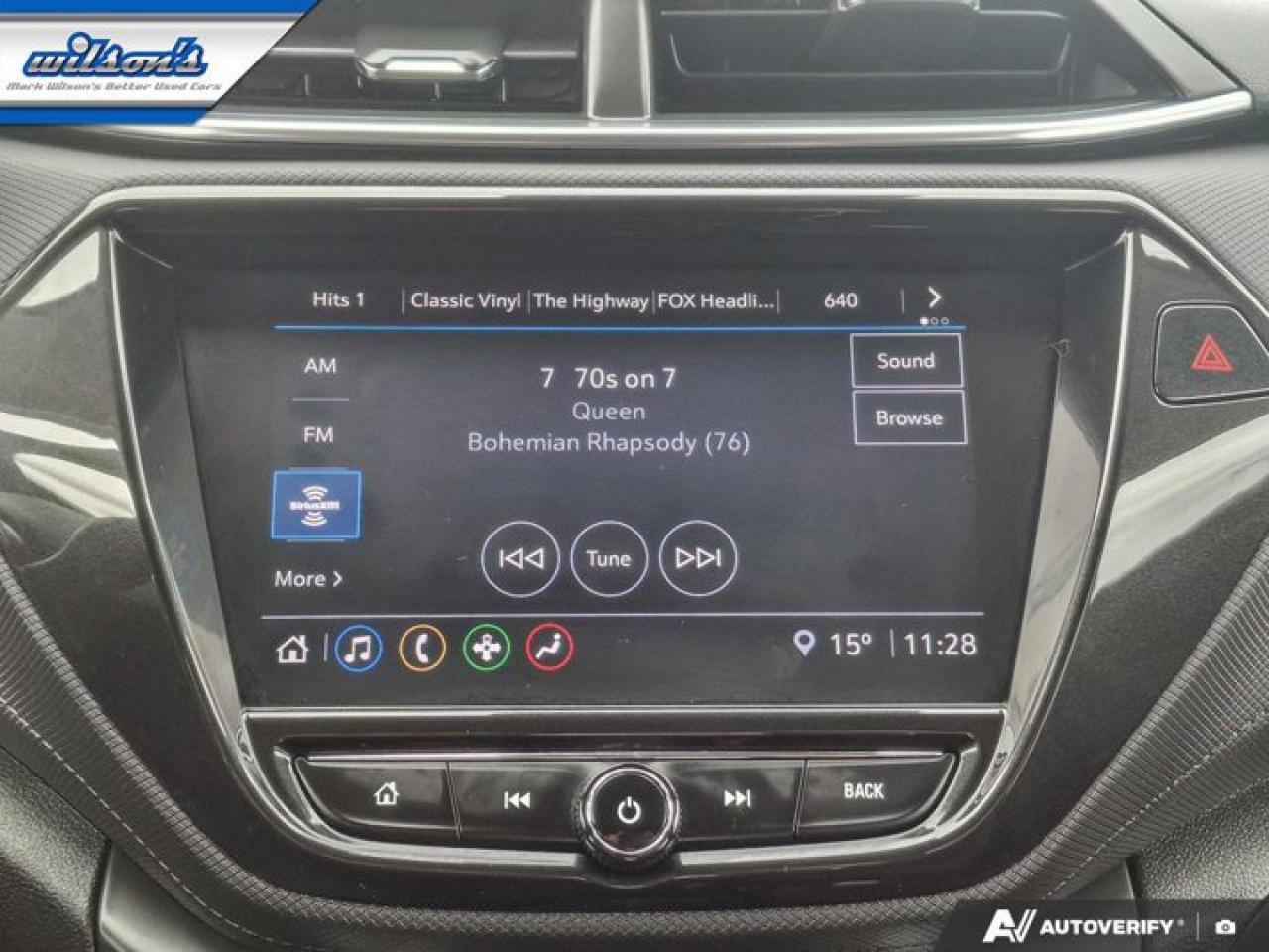 2022 Chevrolet TrailBlazer LT | Apple CarPlay | Android Auto | Heated Seats | Rear Camera | Remote Start | Alloy Wheels & More! Photo