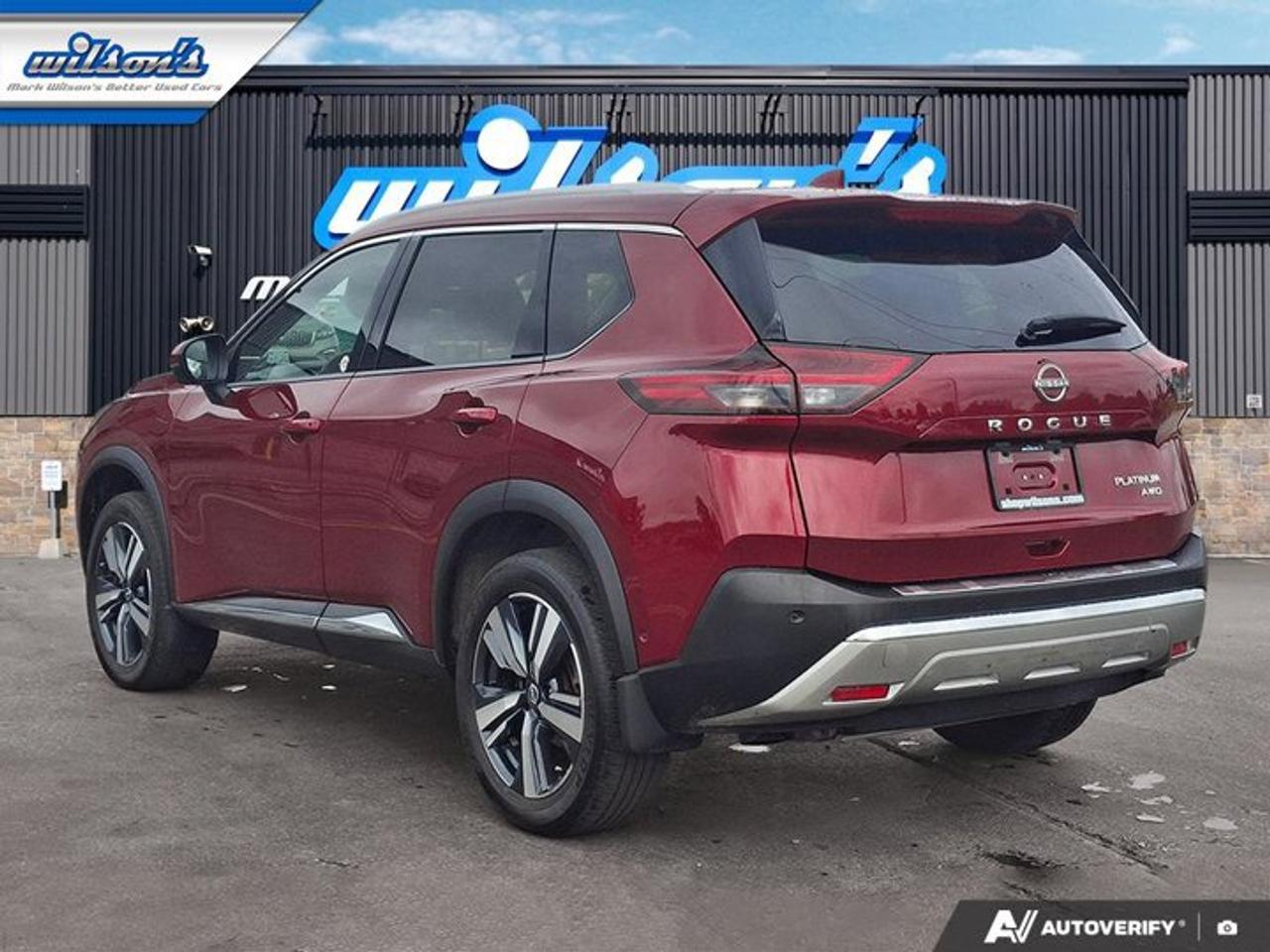 2023 Nissan Rogue Platinum AWD | Quilted Leather | Pano Roof | Nav | Adaptive Cruise | 360 Camera | and More ! Photo