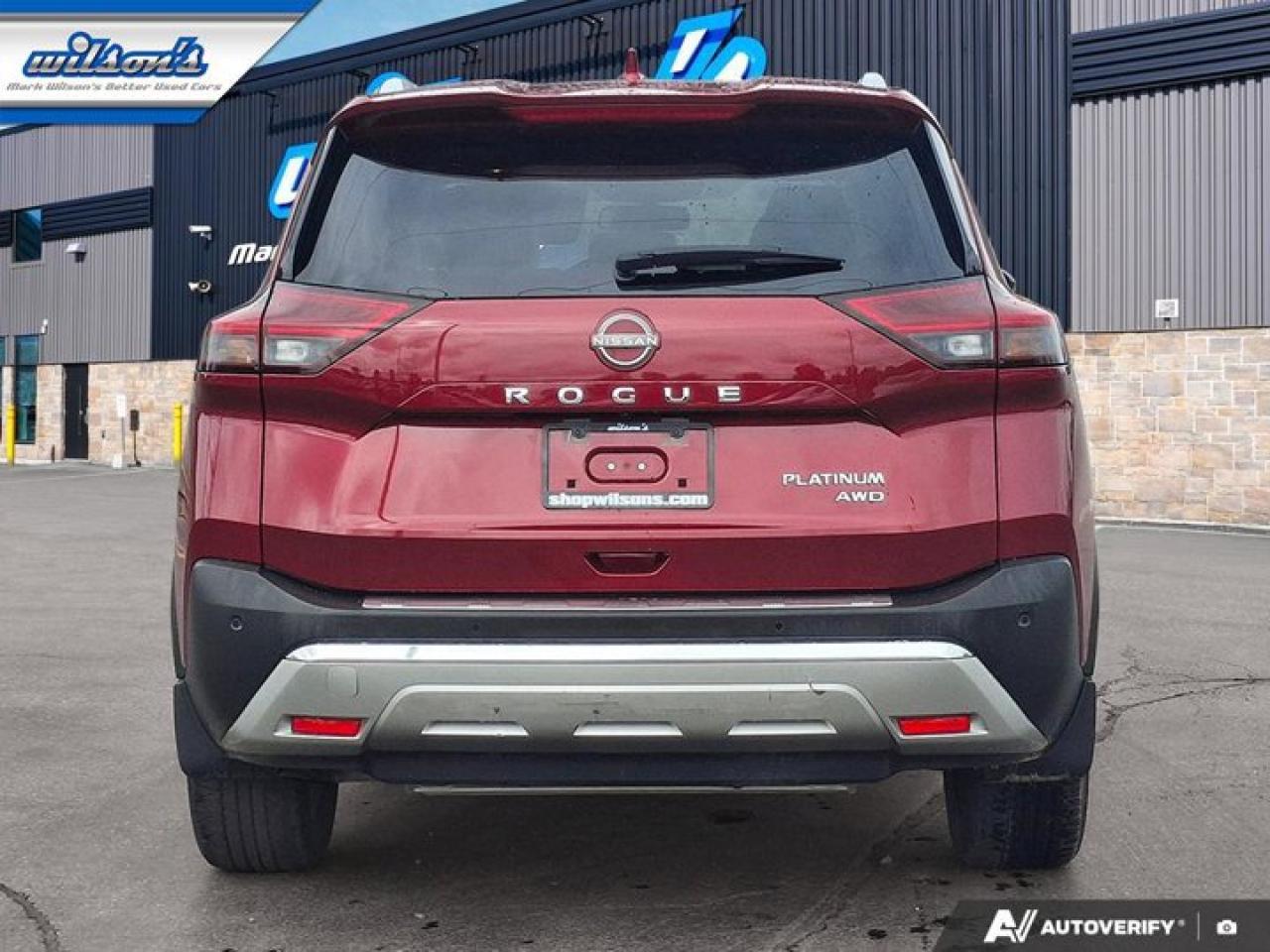 2023 Nissan Rogue Platinum AWD | Quilted Leather | Pano Roof | Nav | Adaptive Cruise | 360 Camera | and More ! Photo3