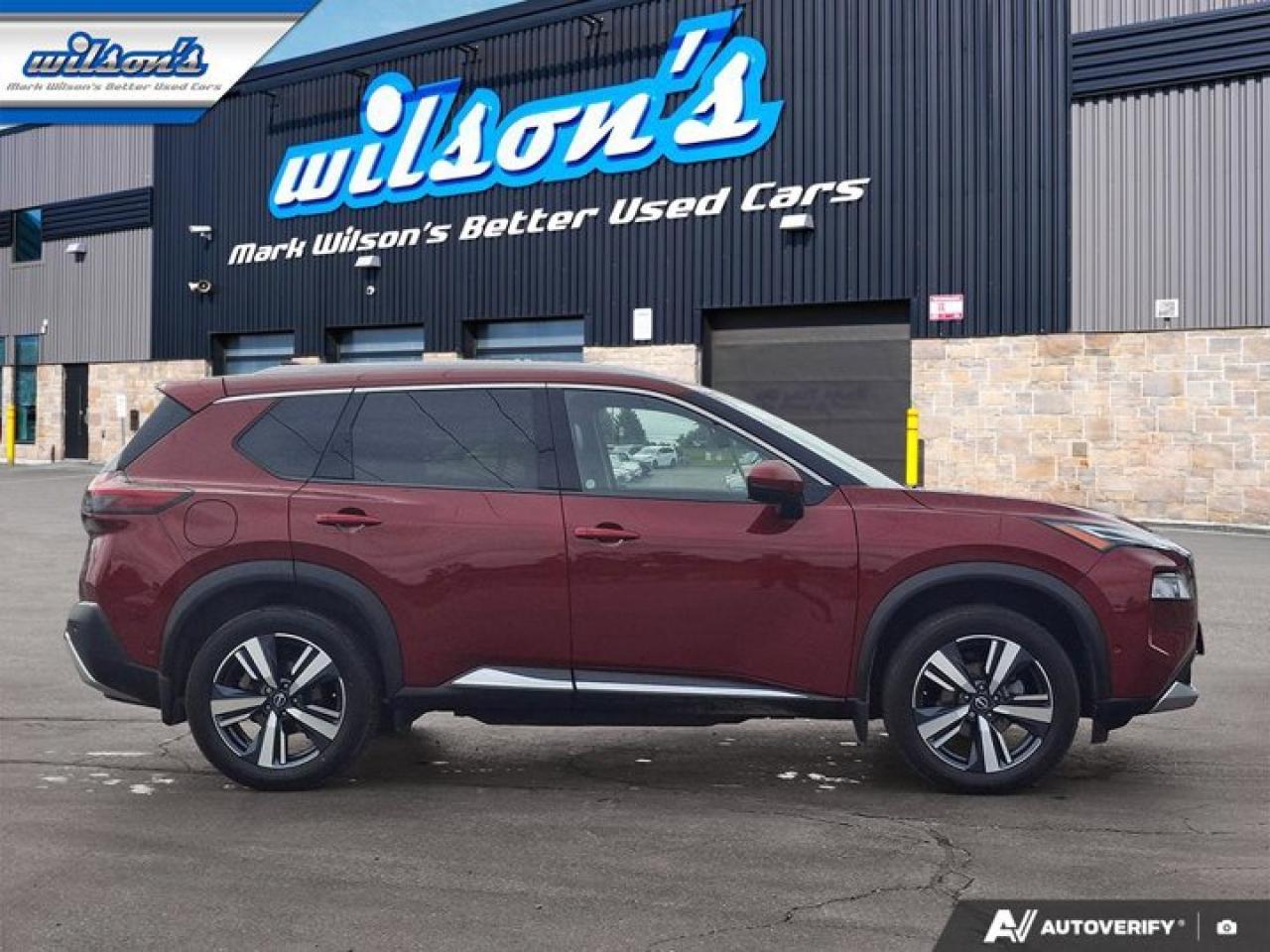 2023 Nissan Rogue Platinum AWD | Quilted Leather | Pano Roof | Nav | Adaptive Cruise | 360 Camera | and More ! Photo