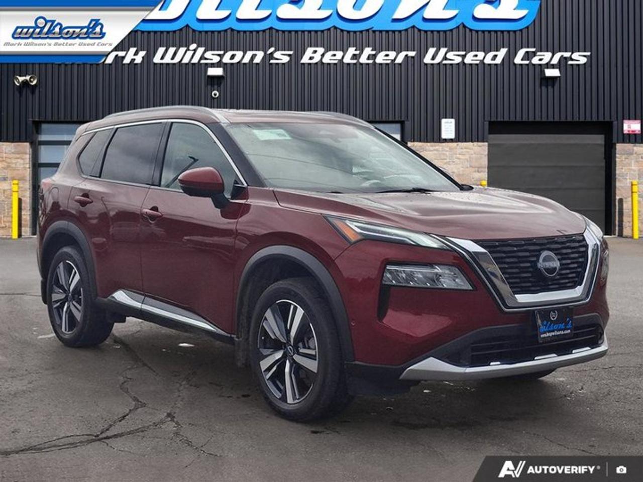 2023 Nissan Rogue Platinum AWD | Quilted Leather | Pano Roof | Nav | Adaptive Cruise | 360 Camera | and More ! Photo