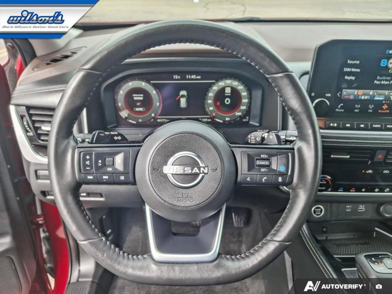 2023 Nissan Rogue Platinum AWD | Quilted Leather | Pano Roof | Nav | Adaptive Cruise | 360 Camera | and More ! Photo