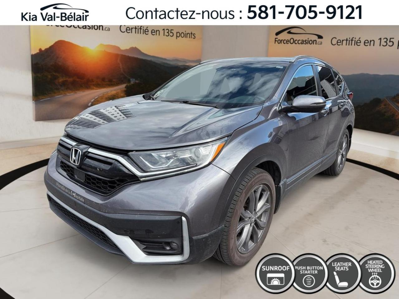 Used 2022 Honda CR-V SPORT *AWD *TURBO *CAMERA *CARLAY *SIEGES/VOLANT CHAUFF for sale in Québec, QC