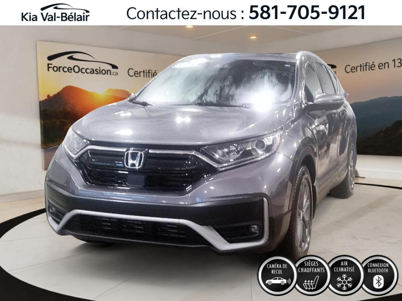 Used 2022 Honda CR-V SPORT *AWD *TURBO *CARPLAY *BI-ZONE *TOIT *SIEGES/VOLANT CHAUFF for sale in Québec, QC