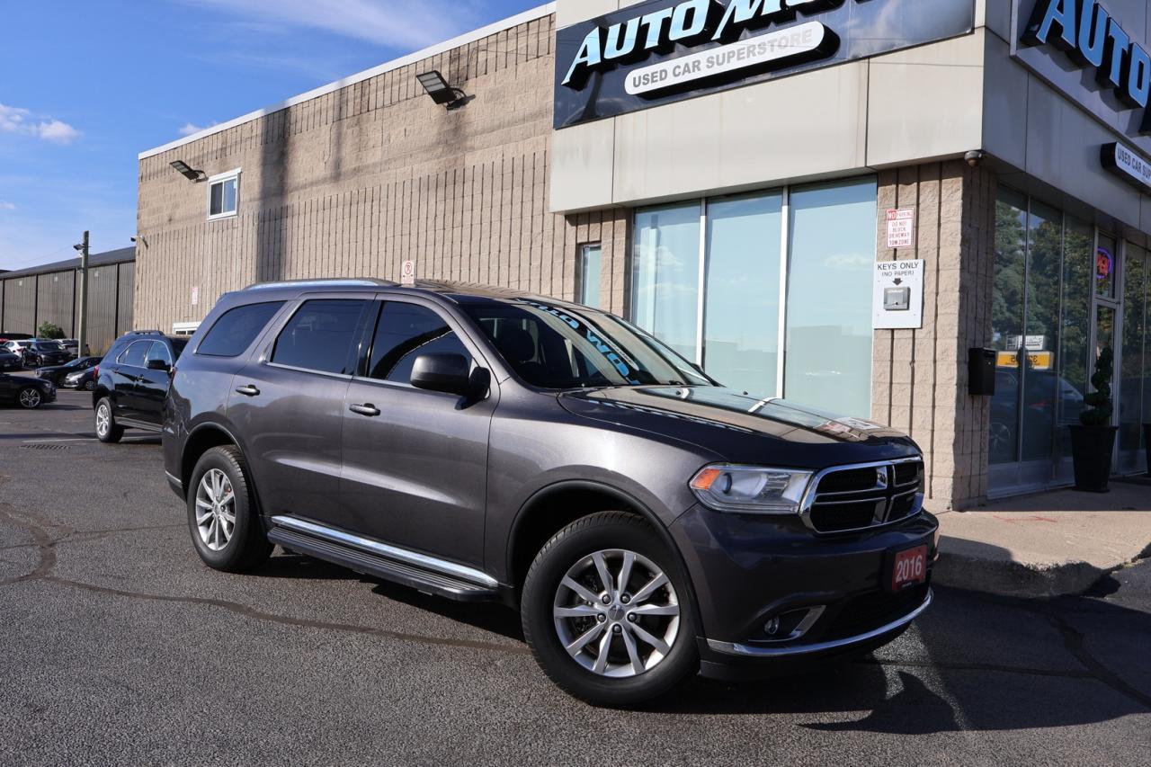 2016 Dodge Durango V6 SXT AWD CERTIFIED *1 OWNER*ACCIDENT FREE* CAMERA SUNROOF BLUETOOTH HEATED P.SENSORS CRUISE ALLOYS - Photo #8
