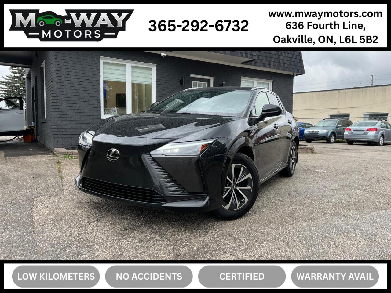 Used 2023 Lexus RX RZ 450e No Accident One Owner EV for sale in Oakville, ON