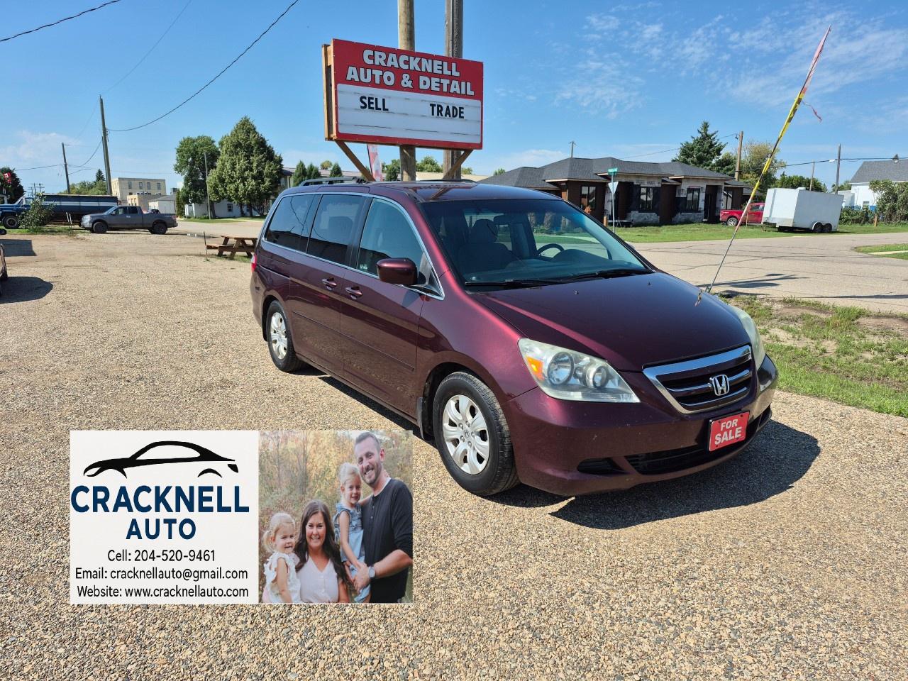 Used 2007 Honda Odyssey EX for sale in Carberry, MB