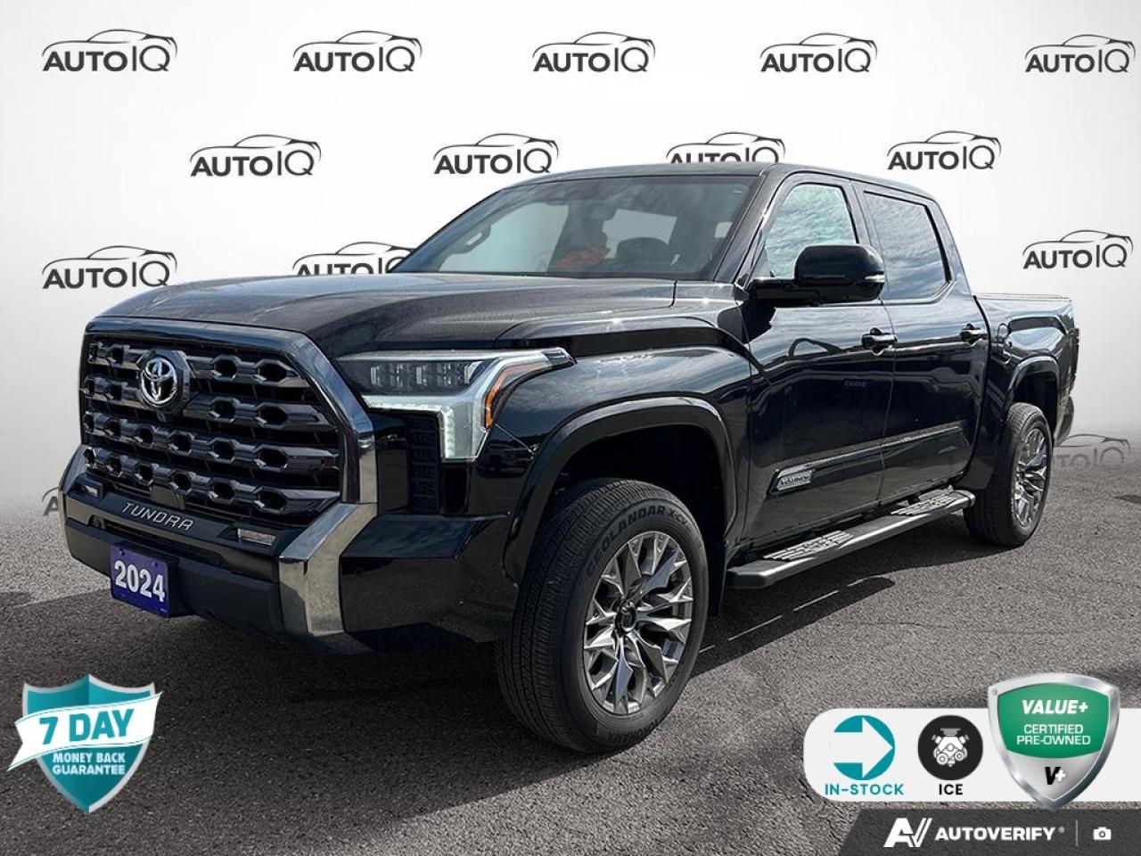 Used 2024 Toyota Tundra Platinum | ONE OWNER | TRADE IN | PLATINUM PACKAGE for sale in Tillsonburg, ON