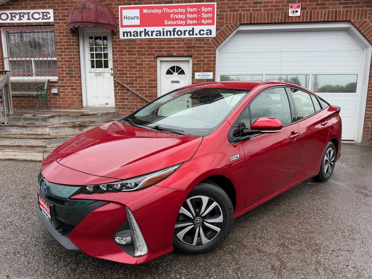 Used 2018 Toyota Prius Prime Upgrade Plug-in Hybrid 1.8 4cyl Nav Htd Lthr for sale in Bowmanville, ON